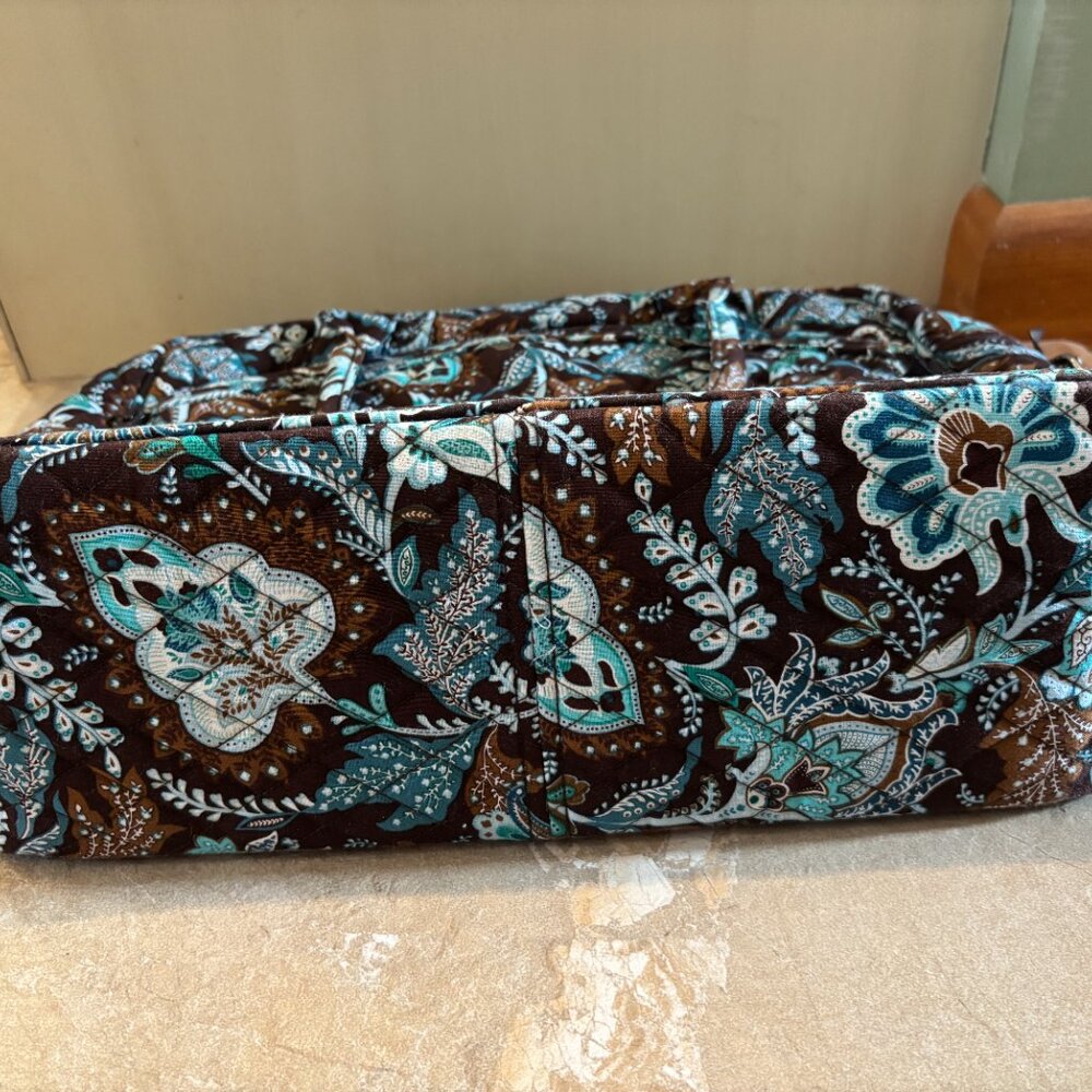 Retired Vera Bradley Laptop Bag Paisley - Picture 13 of 14